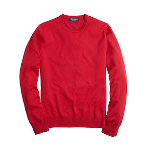 Saxxon Wool Crewneck Sweater - Red